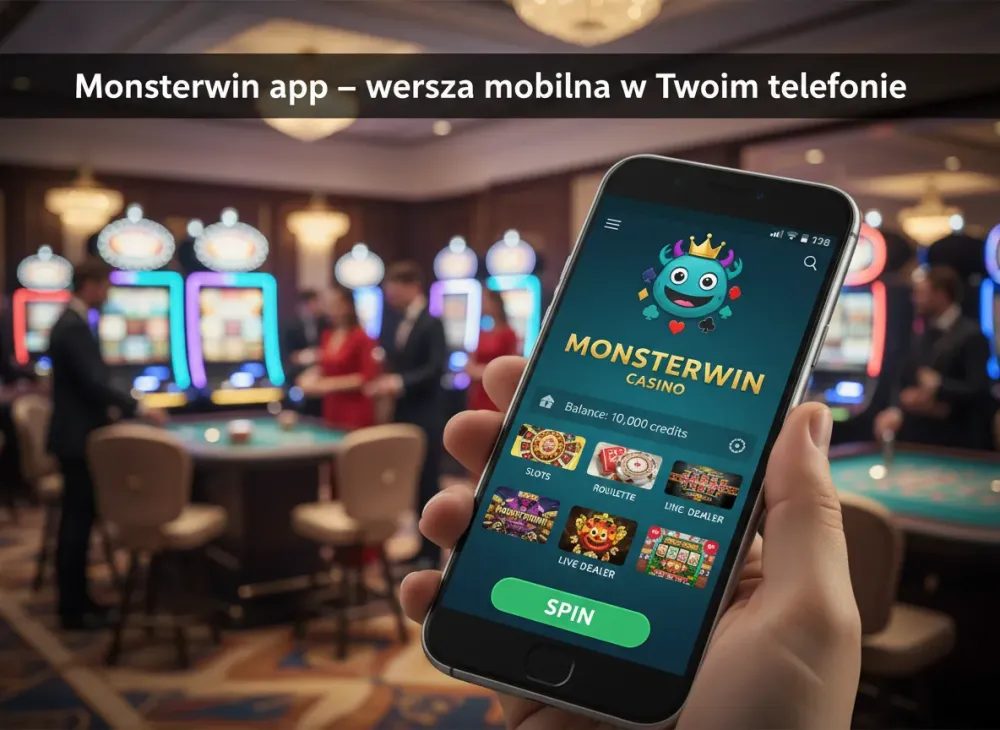 Monsterwin app – wersja mobilna w Twoim telefonie
