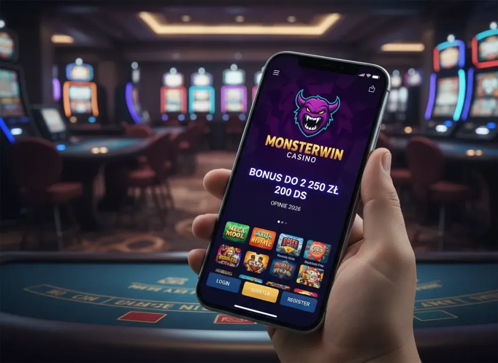 Monsterwin Casino opinie 2026 – bonus do 2 250 zł + 200 DS